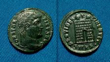 Ancient Coins - Constantine I AE Follis Cyzicus