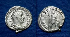Ancient Coins - Philip I AR Antoninianus Antioch / Virtus