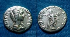 Ancient Coins - Julia Domna Augusta AR Denarius. R/ VENERI VICTR,