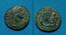 Ancient Coins - Constans AE19mm Thessalonica