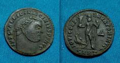 Ancient Coins - Licinius I AE Follis Heraclea