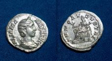 Ancient Coins - Julia Mamaea Denarius Juno