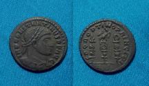 Ancient Coins - Constantine I AE23 Follis legionary eagle