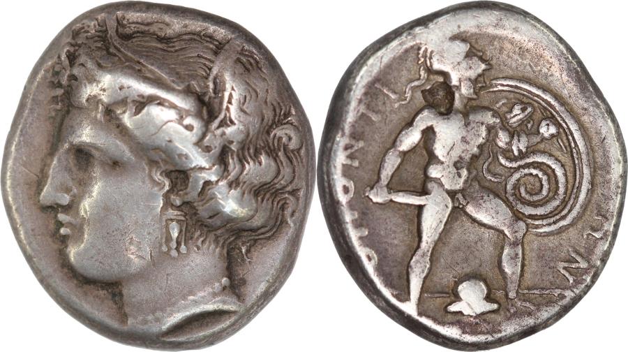 Lokris, Lokris Opuntii, c. 356-338 BC. AR stater AJAX 