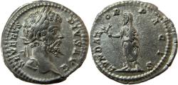 Ancient Coins - Rome, Septimius Severus (193-211), AR denarius, Rome mint circa 201-202