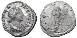 Ancient Coins - Faustina Junior Augusta AD 147-175 AR Denarius / FECVNDITAS