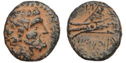 Ancient Coins - Phoenicia, Arados Bronze Dated CY 116 = 144/3 BC
