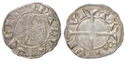 World Coins - Italy Medieval Padua Imperial Vicars Ulrich of Waldsee (1320-1324). Grosso Aquilino Rare. XF