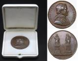 World Coins - Papal States Pius IX Medal 1847 Statues of Peter and Paul Rare. XF