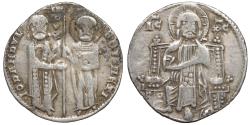 World Coins - Venice Giovanni Dandolo AD 1280-1289 Grosso Silver