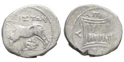 Ancient Coins - Illyria. Apollonia. Drachm. 250-200 BC. ΑΡΙΣΤΩΝ (Aineas, Ariston), magistrates