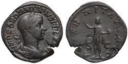 Ancient Coins - GORDIAN III 238-244 Sestertius Rome / AETERNITATI