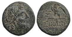Ancient Coins - PAPHLAGONIA. Sinope. 100-85 BC. Bronze Zeus / Eagle