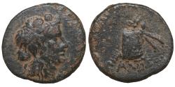 Ancient Coins - Amisos Pontos Mithridatic war 85-65 BC Bronze VF+
