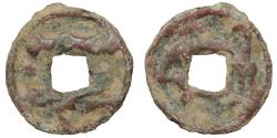World Coins - SAMARKAND Ikhshidid Turgar 738-755 AE cash RARE Sogdian text