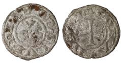 World Coins - ITALY ANCONA (Repubblic). 1250-1300 dc. Denaro.