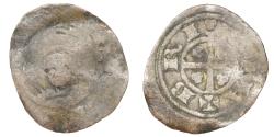 World Coins - Italy BRESCIA. Denar (1186-1250).  Very Rare. R2.