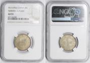 World Coins - China Republic Yunnan Province AR 20 Cents 1932 NGC graded AU 55