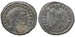 Ancient Coins - Diocletian A.D. 284-305 AE follis Carthage Scarce mint.