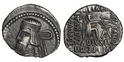 Ancient Coins - Kings of Parthia Artabanos V AR Drachm Ekbatana AD 79/80-85