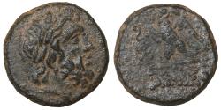 Ancient Coins - PONTOS Amisos Circa 100-85 BC Bronze Zeus \ Eagle