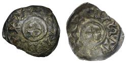 World Coins - Venice Lorenzo Tiepolo 1268-1275 Schyphate denar R2 VF\XF