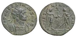Ancient Coins - Aurelian 270–275 Antoninianus Silvering. XF+