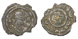 Ancient Coins - AXUM temp Ezanas Mid 340s-circa 380. AR Unit Silver Gild VF+