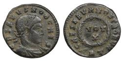 Ancient Coins - Crispus as Caesar 316-326. Follis