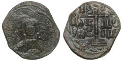 Ancient Coins - ANONYMOUS FOLLIS Romanus III 1028-1034 Constantinople Follis