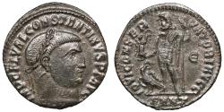 Ancient Coins - Constantine I Æ Nummus Heraclea AD 313