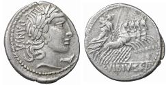 Ancient Coins - Vibia. C. Vibius C.f. Pansa. Denarius circa 90