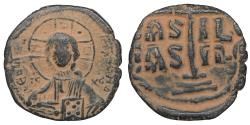Ancient Coins - Anonymous, attributed to Romanus III (1028-1034) AE follis