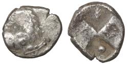 Ancient Coins - Thrace Chersonesos c. 350-330 BC AR Hemidrachm