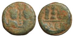 Ancient Coins - Heraclius 610-641 AD Æ 12 Nummi VF \ Byzantine coins