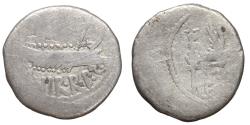 Ancient Coins - Mark Antony. 32-31 BC. AR Legionary Denarius.
