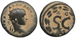 Ancient Coins - Elagabalus Æ20 of Antioch, Syria. AD 218-222