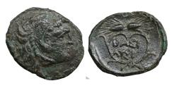 Ancient Coins - Kings of Thrace Uncertain mint Lysimachos 305-281 BC Bronze