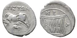 Ancient Coins - Illyria. Apollonia. Drachm. ΑΡΙΣΤΩΝ (Aineas, Ariston), magistrates