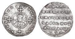 Eski Paralar - JOHN I Tzimisces 969-976 AD AR Miliaresion XF \ Bizans Paraları