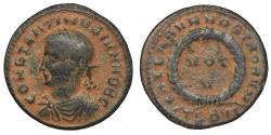 Ancient Coins - Constantine II as Caesar Æ Nummus Thessalonica, AD 320-321.