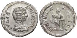 Ancient Coins - Julia Domna AR Denarius Rome mint Struck circa AD 207-211 /