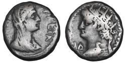 Ancient Coins - EGYPT Alexandria Nero AD 54-68 BI Tetradrachm Toned VF+