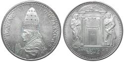 World Coins - Papal States. Paul VI. Silver Medal. Anno santo 1975 AR Mint State