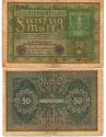 World Coins - GERMANY 50 MARK 1919