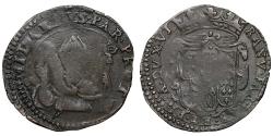 World Coins - Parma and Piacenza (Duchy). Ranuccio II Farnese. 1646-1694 10 soldi or 1/2 lira R2