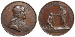 World Coins - Papal States Pius IX 1846-1878 Medal Election to the Pontificate