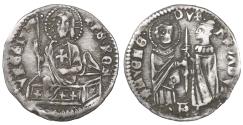 World Coins - Venice Andrea Dandolo 1342-1354 Mezzanino XF