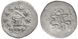 Ancient Coins - IONIA Ephesos Silver Cistophor Circa 180-67 BC two serpents / Cista mystica