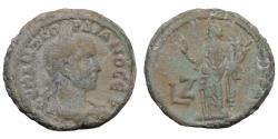 Ancient Coins - Gordian III BI Tetradrachm of Alexandria, Egypt. Year 7 = AD 243/244